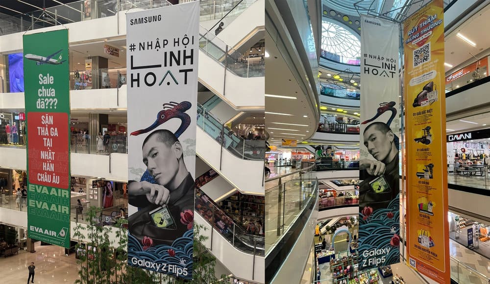 Phướn quảng cáo: Các hình thức, Ưu điểm & Báo giá