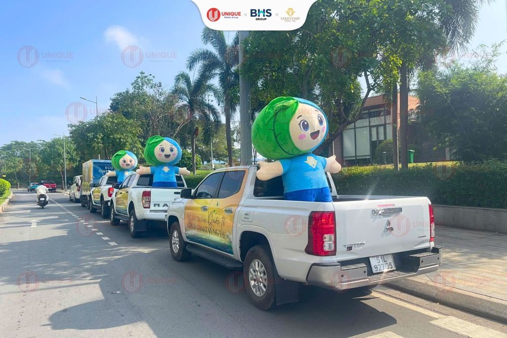 BĐS Gold Coast Vũng Tàu gây sốt với Roadshow xe tải sáng tạo hoành tráng