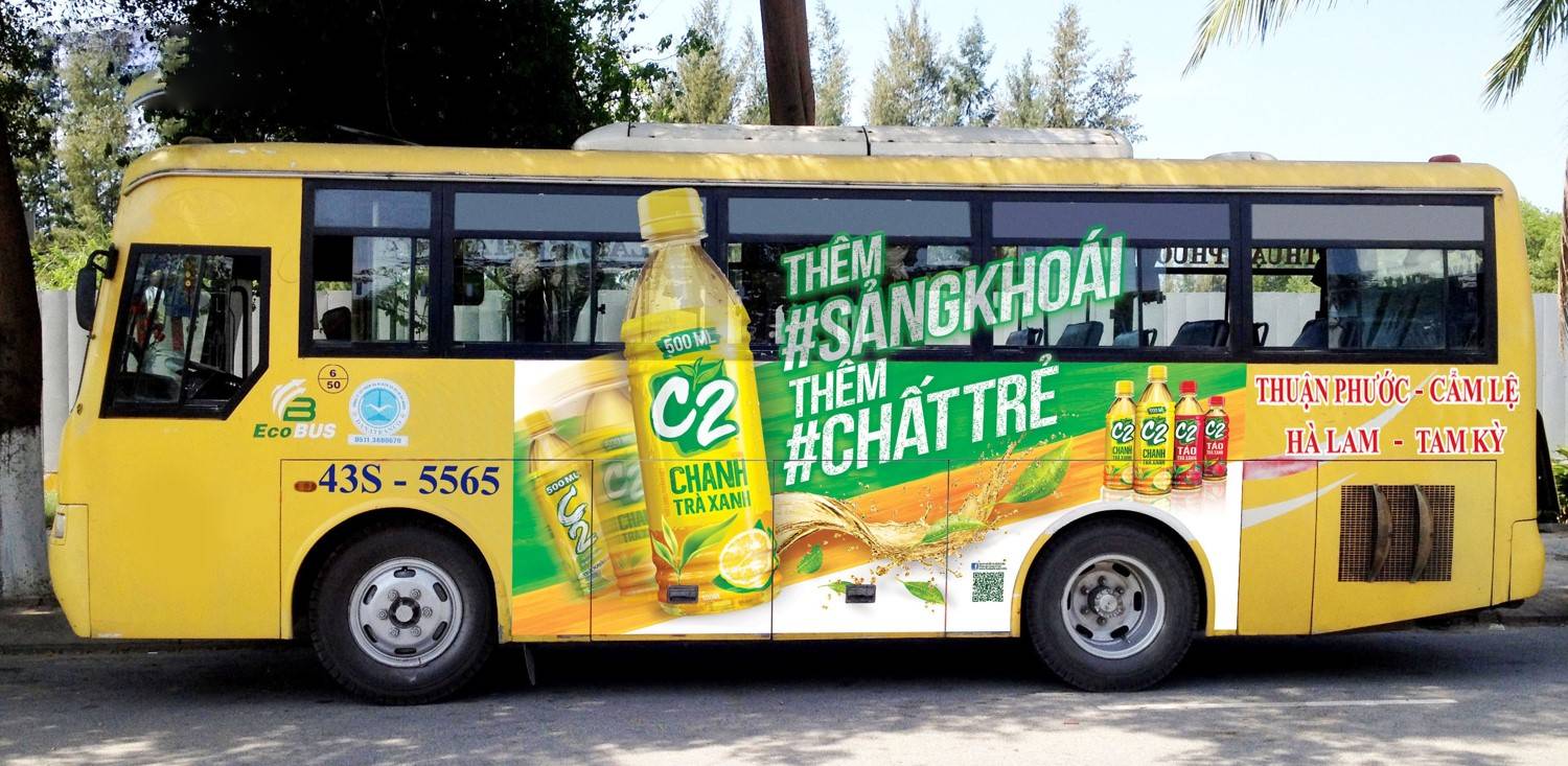 Quảng cáo xe bus tại Đà Nẵng