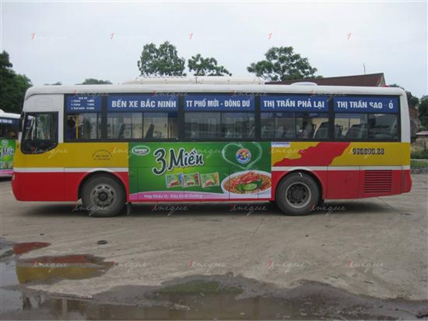 quảng cáo xe bus tại bắc ninh