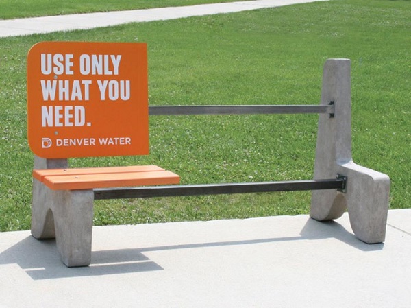 OOH campaing chỉ sử dụng những gì bạn cần của Denver Water