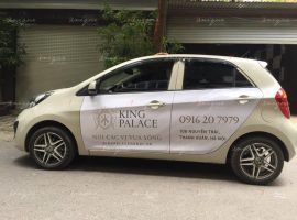Chiến dịch quảng cáo trên ô tô của King Palace
