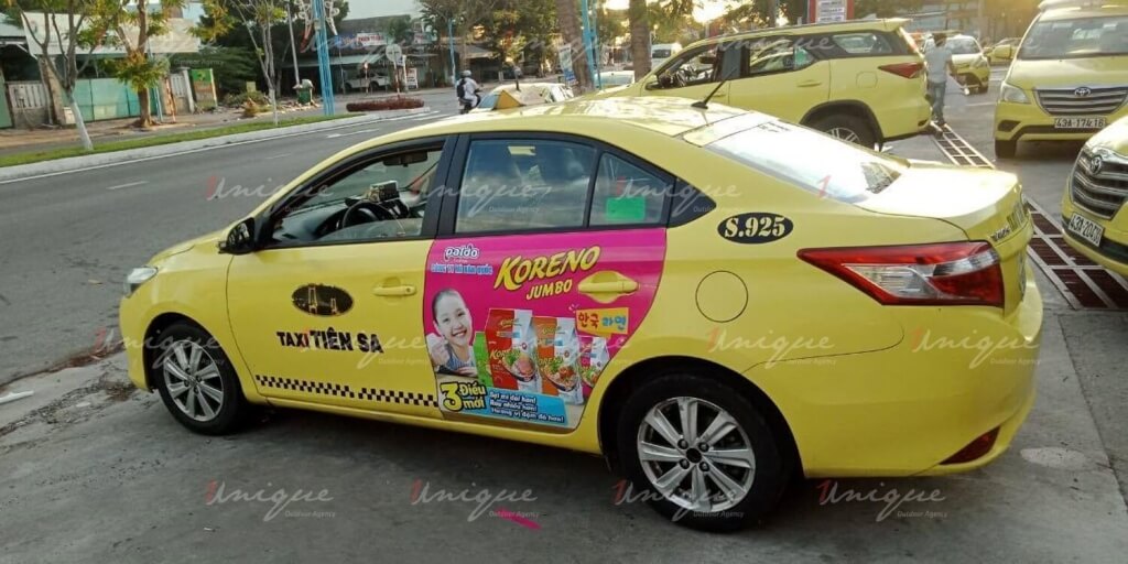 Chiến dịch quảng cáo trên taxi của Koreno