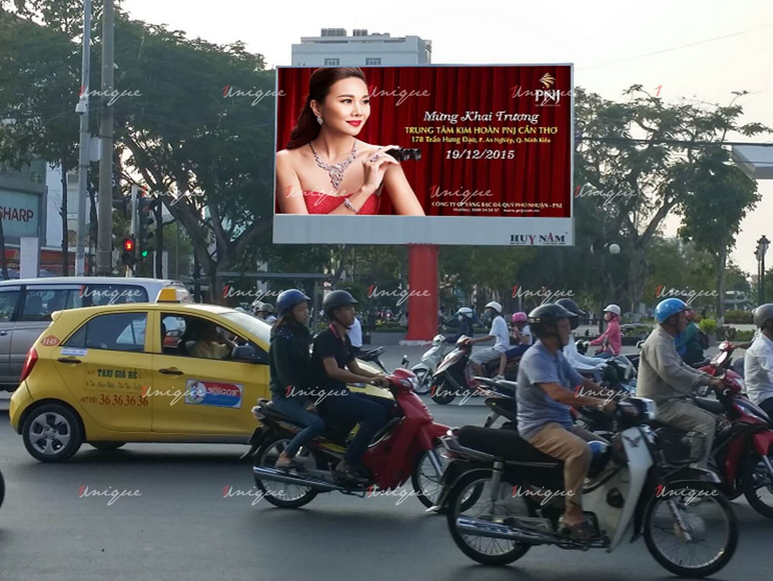 Màn hình led quảng cáo tại Công viên Lưu Hữu Phước - Cần Thơ