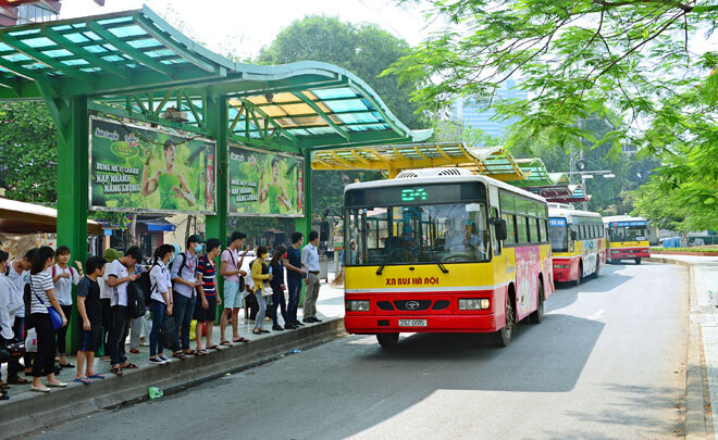 Hà Nội dự kiến xây dựng 600 nhà chờ xe buýt theo chuẩn châu Âu