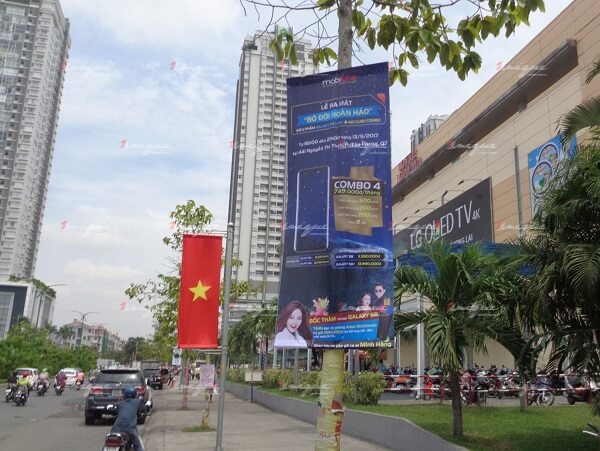 quảng cáo banner, băng rôn, phướn