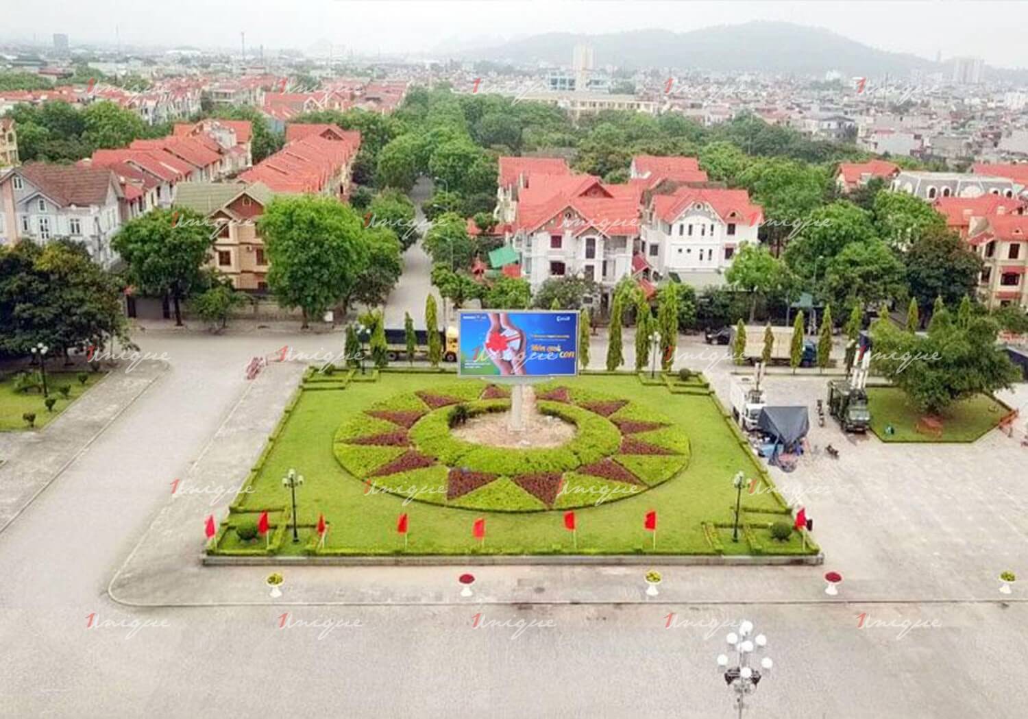 Màn hình Led quảng cáo tại quảng trường Lam Sơn Thanh Hóa