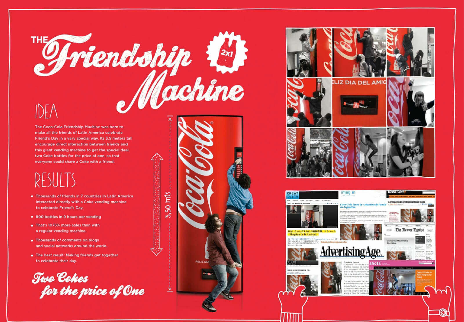 Coca Cola và những chiến dịch quảng cáo tương tác đầy cảm hứng