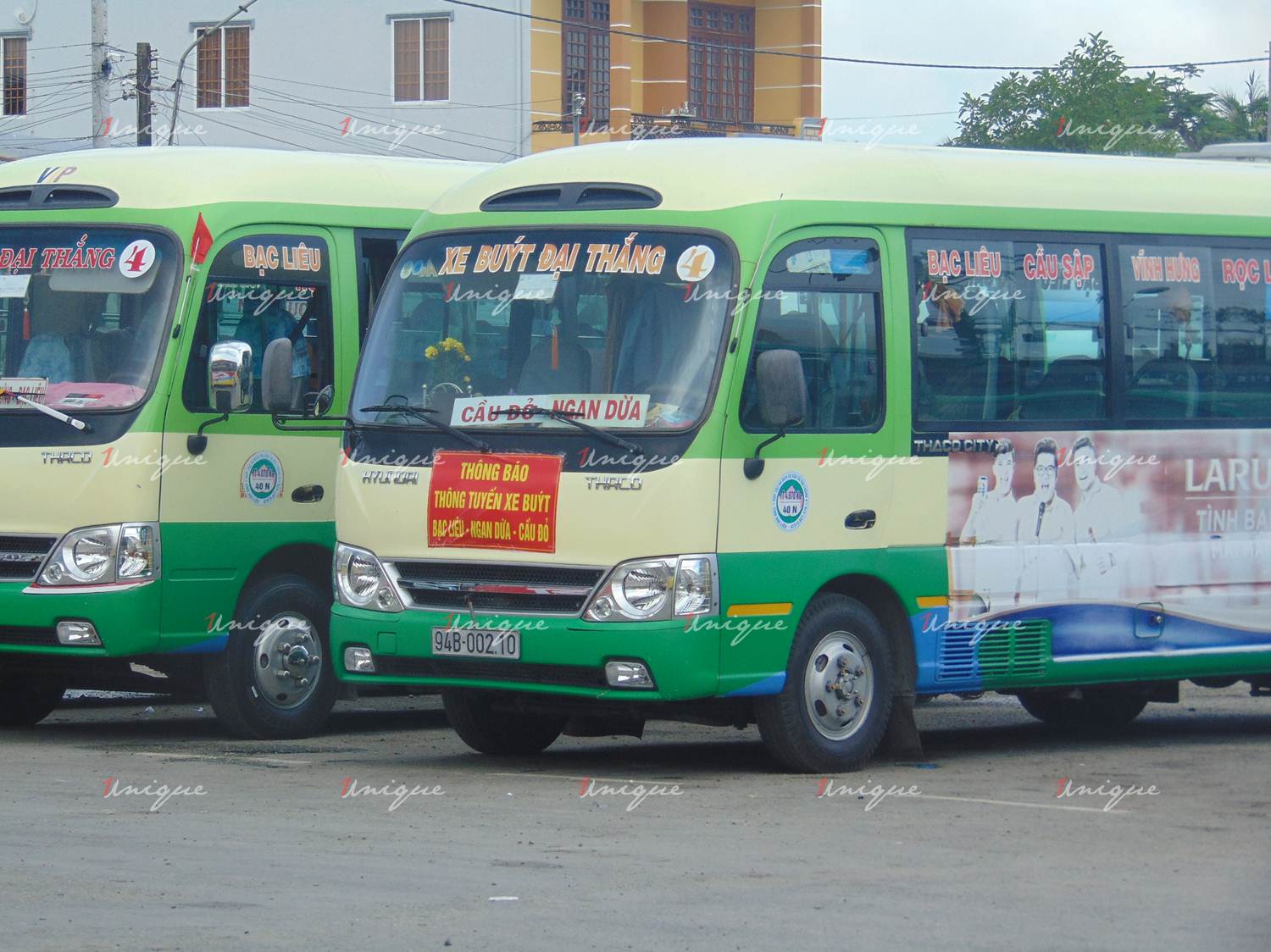 Quảng cáo xe bus tại Bạc Liêu