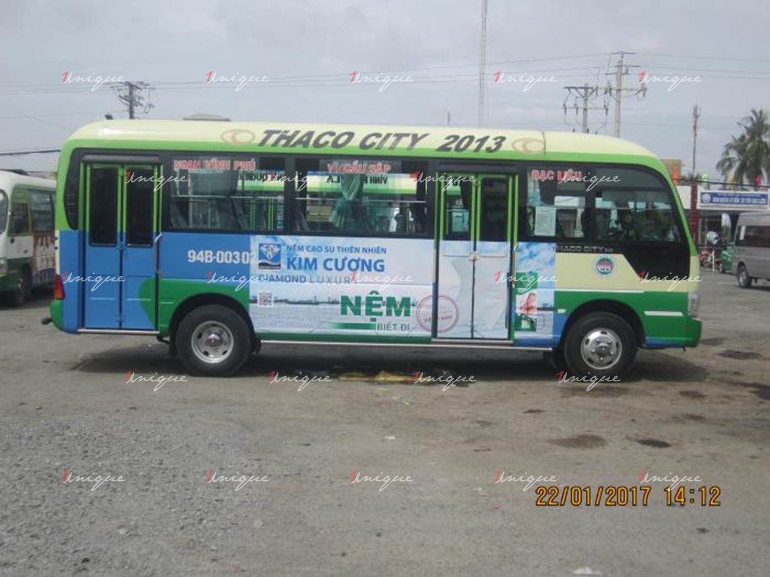 Quảng cáo xe bus tại Bạc Liêu