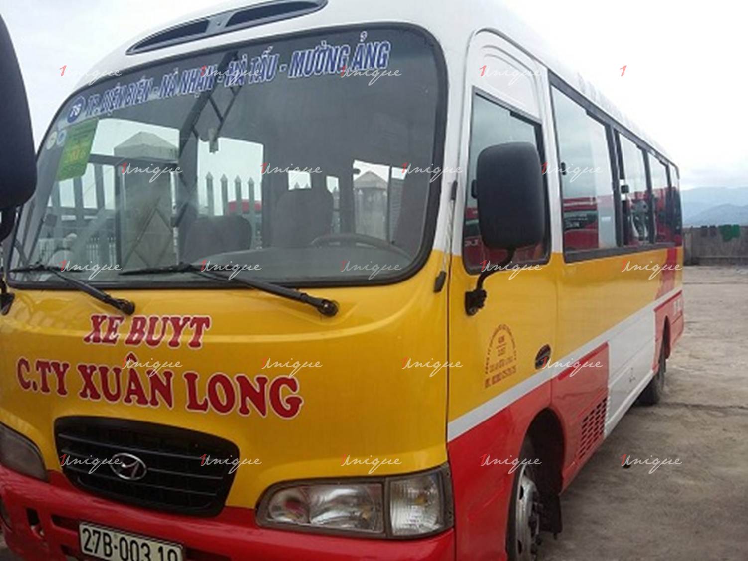 Quảng cáo xe bus tại Điện Biên