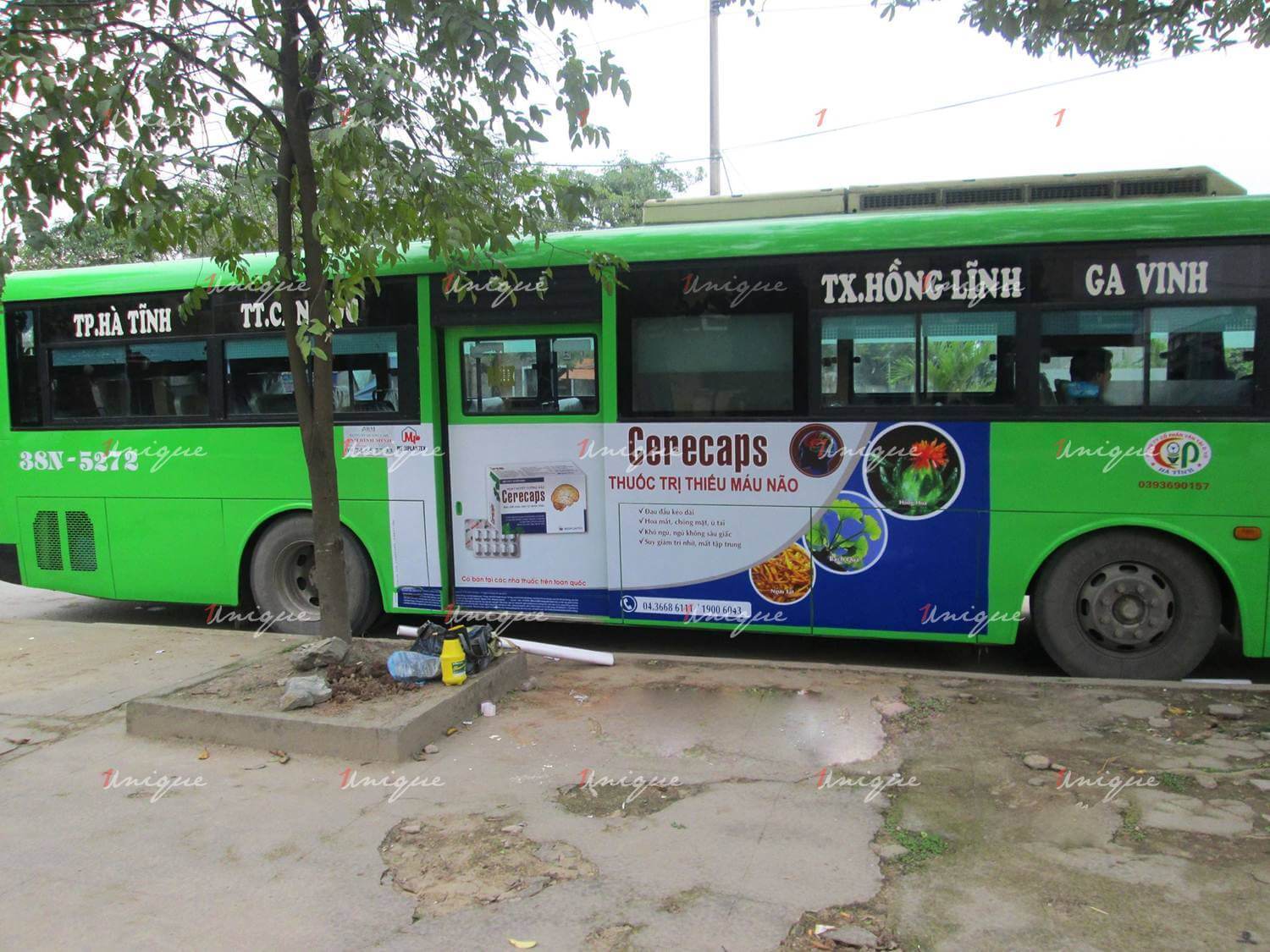 Quảng cáo xe bus tại Hà Tĩnh