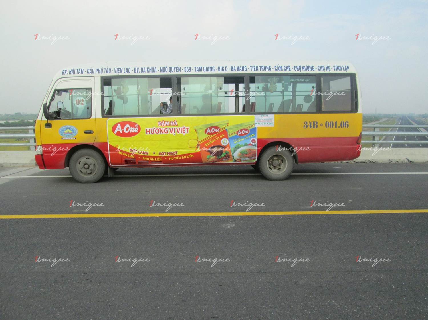Quảng cáo xe bus tại Hải Dương