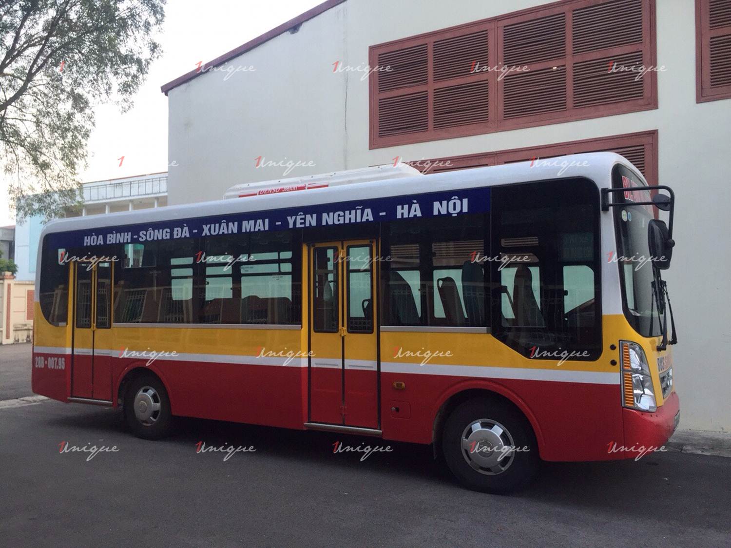 Quảng cáo xe bus tại Hoà Bình