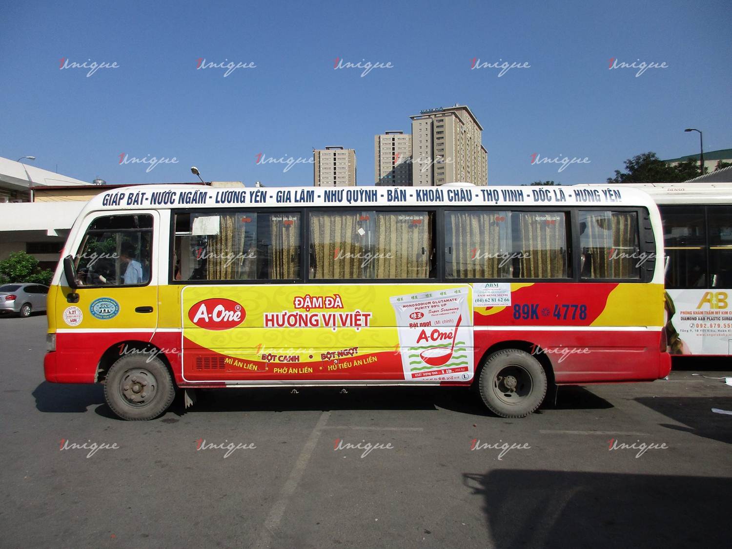 Quảng cáo xe bus tại Hưng Yên