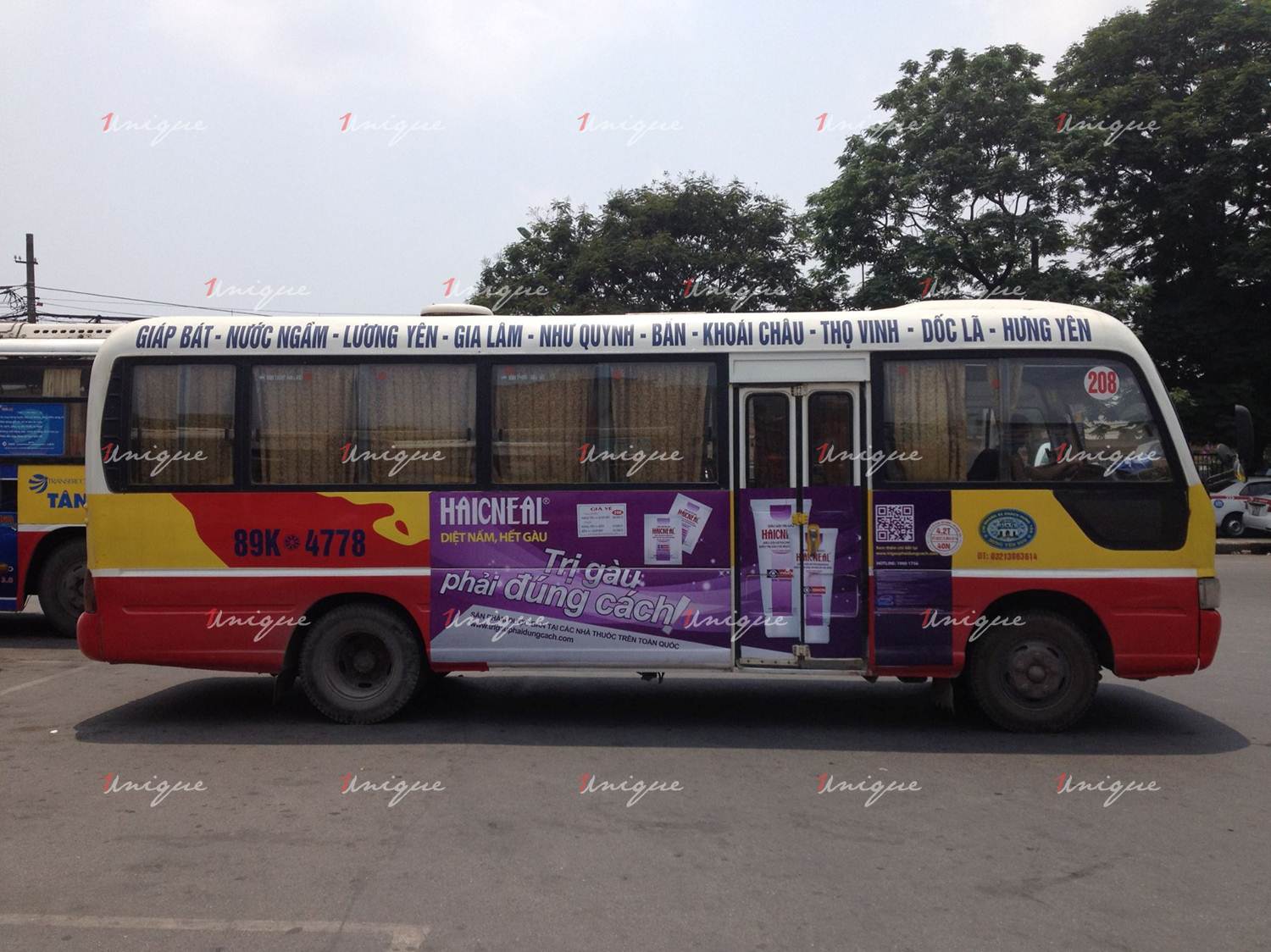 Quảng cáo xe bus tại Hưng Yên
