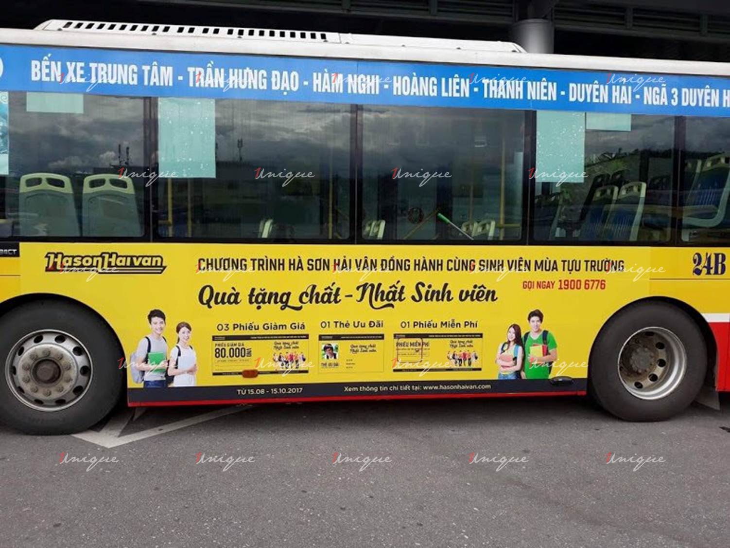 Quảng cáo xe bus tại Lào Cai