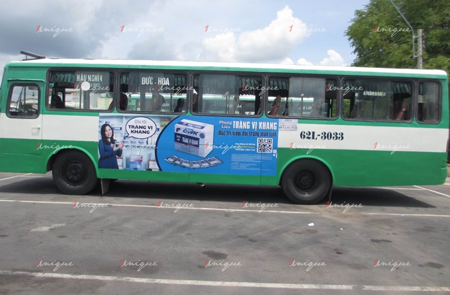 Quảng cáo xe bus tại Long An