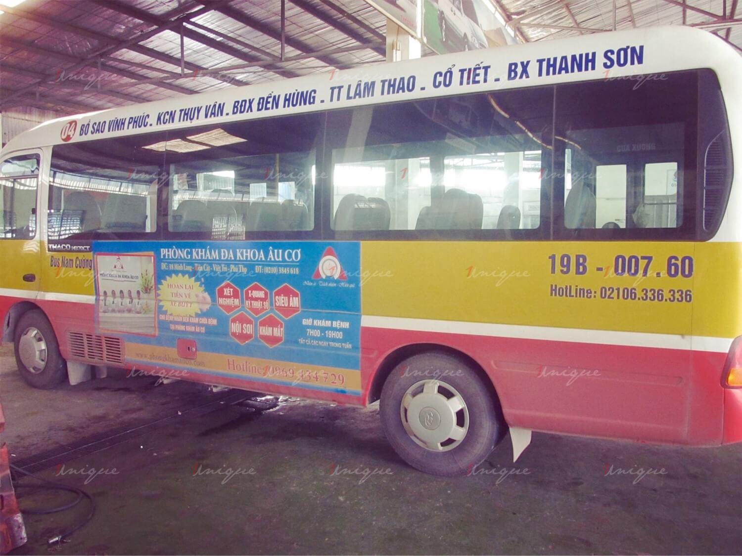 quảng cáo xe bus tại phú thọ