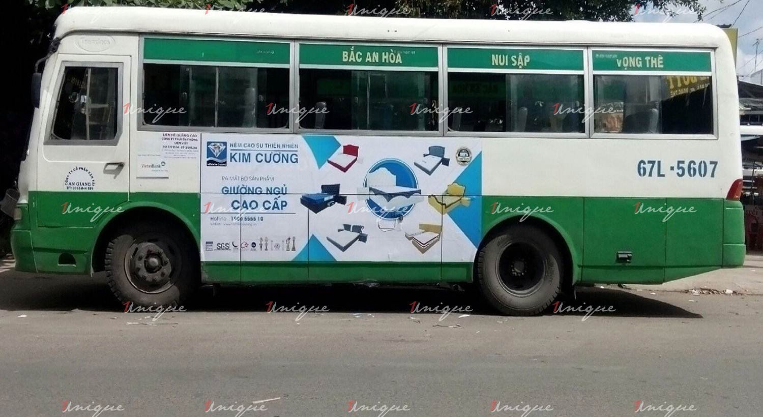 Quảng cáo xe bus tại An Giang