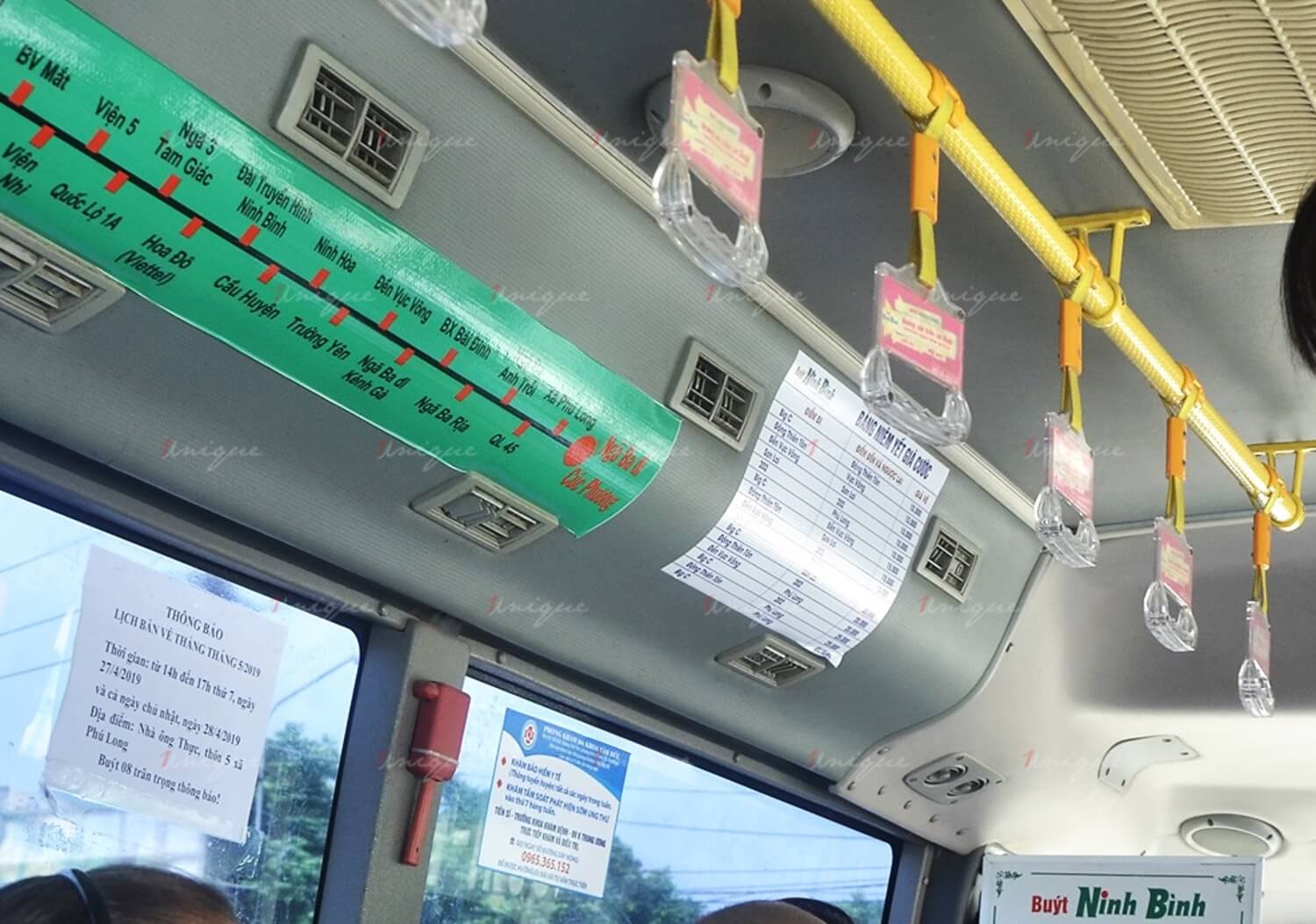 Quảng cáo xe bus tại Ninh Bình