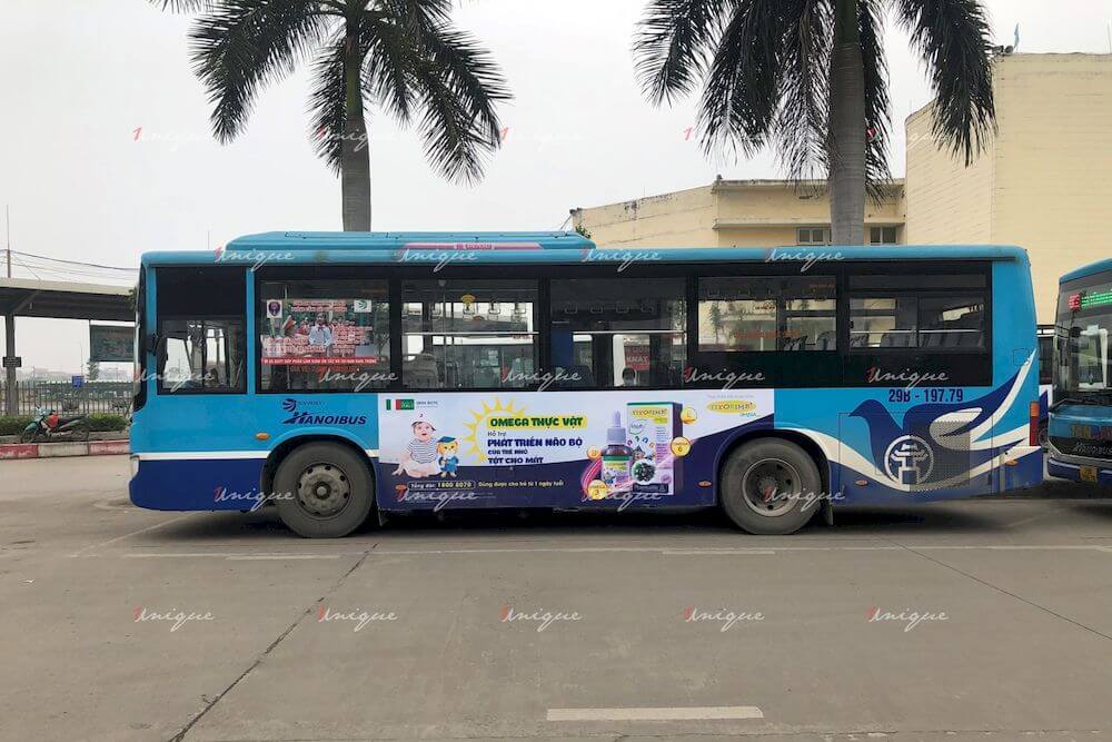 quảng cáo xe buýt