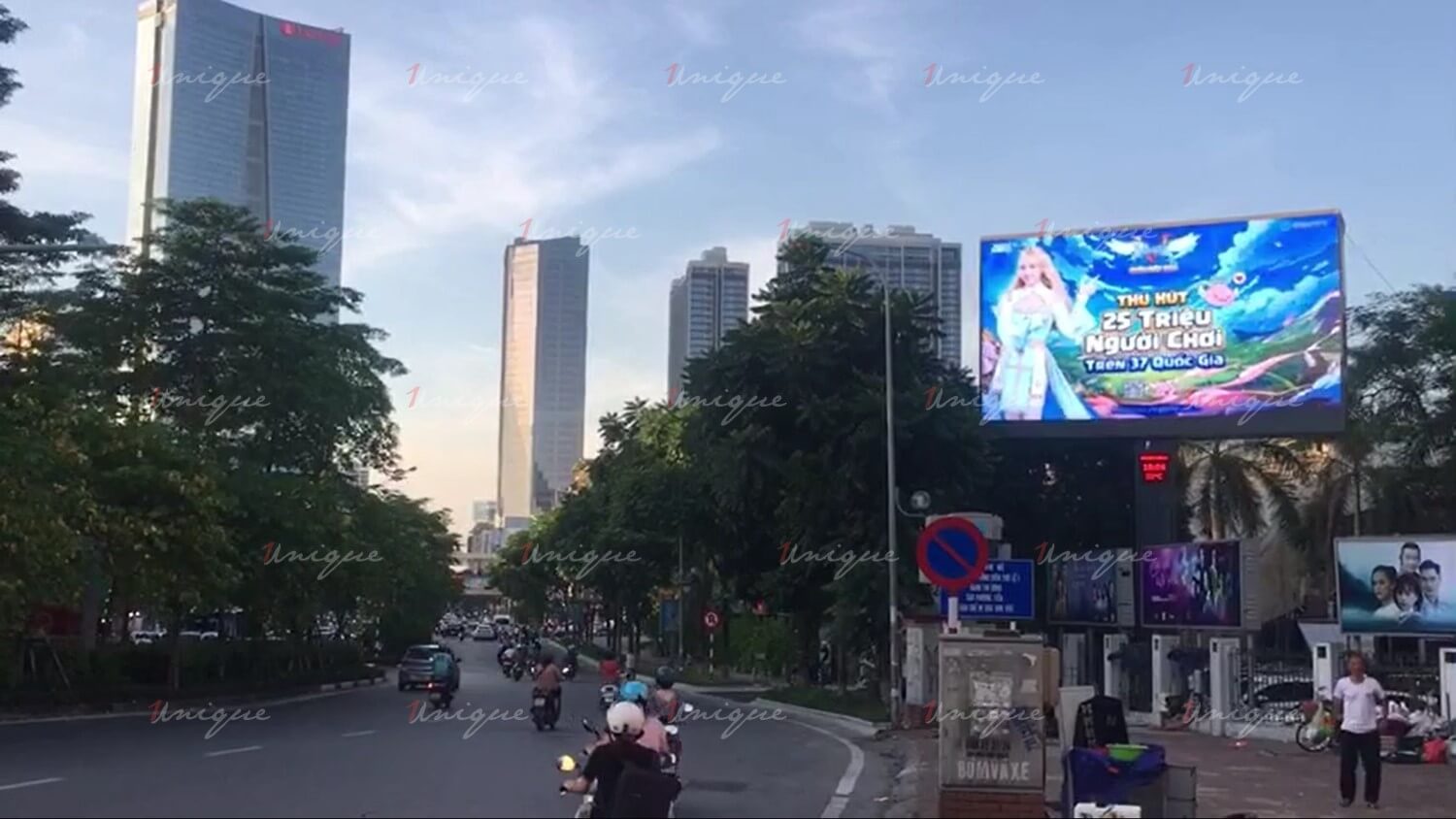 VTC Game quảng cáo màn hình Led ngoài trời tại 43 Nguyễn Chí Thanh