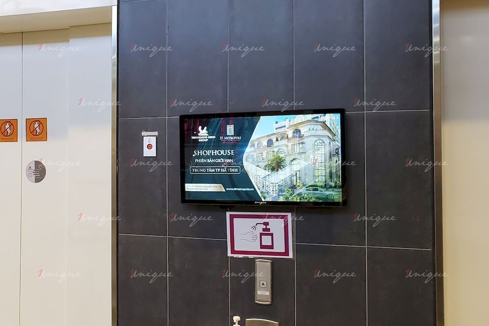 Tân Hoàng Minh quảng cáo màn hình LCD quảng bá dự án D’.Metropole Hà Tĩnh