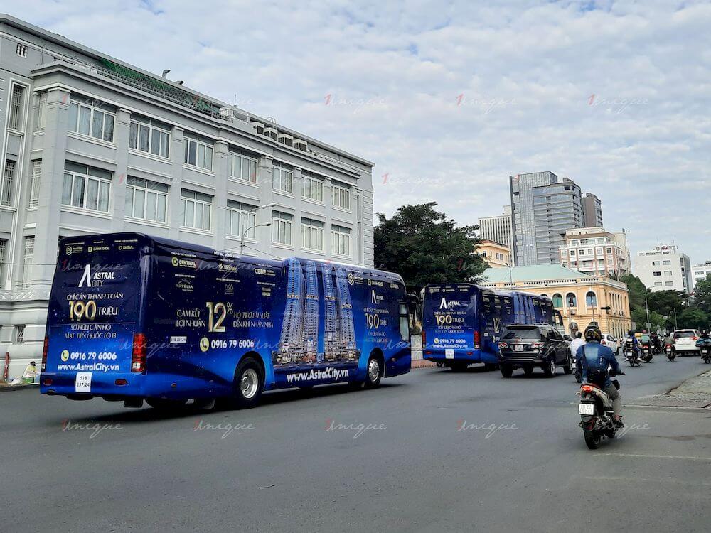 Căn hộ cao cấp Astral City quảng cáo Luxury Roadshow xe ô tô 45 chỗ tại Hồ Chí Minh