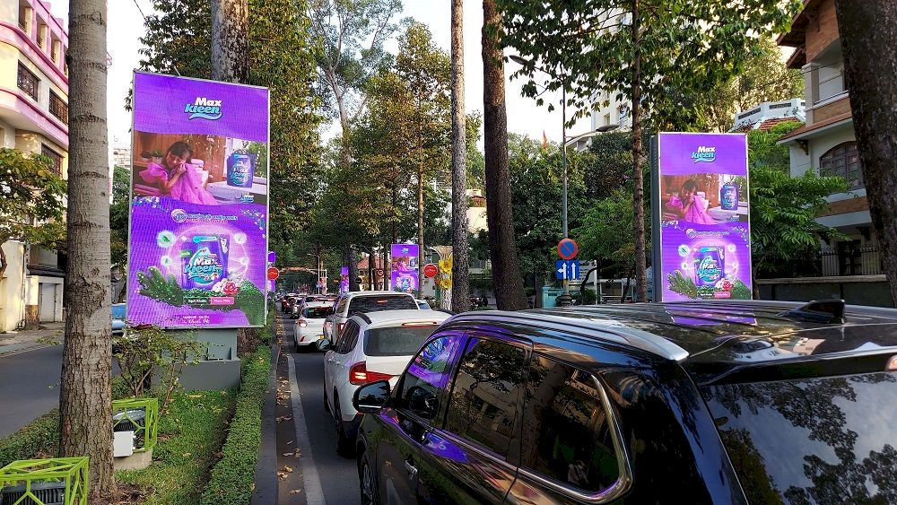 màn hình LED quảng cáo dọc đường Nam Kỳ Khởi Nghĩa (Quận 3, Hồ Chí Minh)