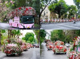 Roadshow sáng tạo với 99.999 đóa hồng của Ecopark dịp Valentine