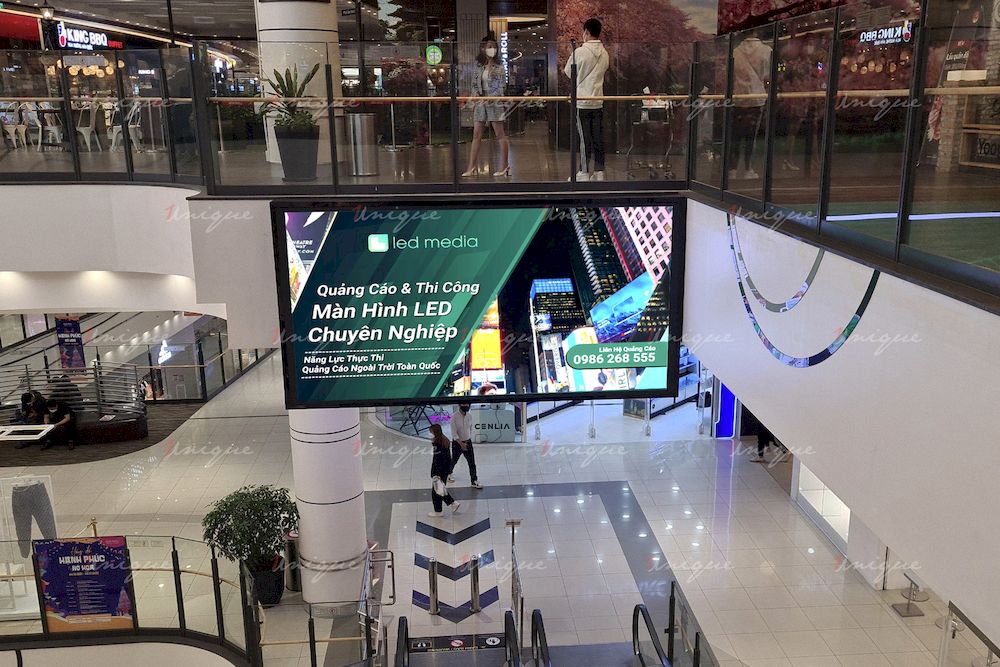 Màn hình LED quảng cáo tại Aeon Mall Long Biên