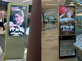 Dự án quảng cáo màn hình LCD tại Vạn Hạnh Mall chúc mừng sinh nhật PP Kritt