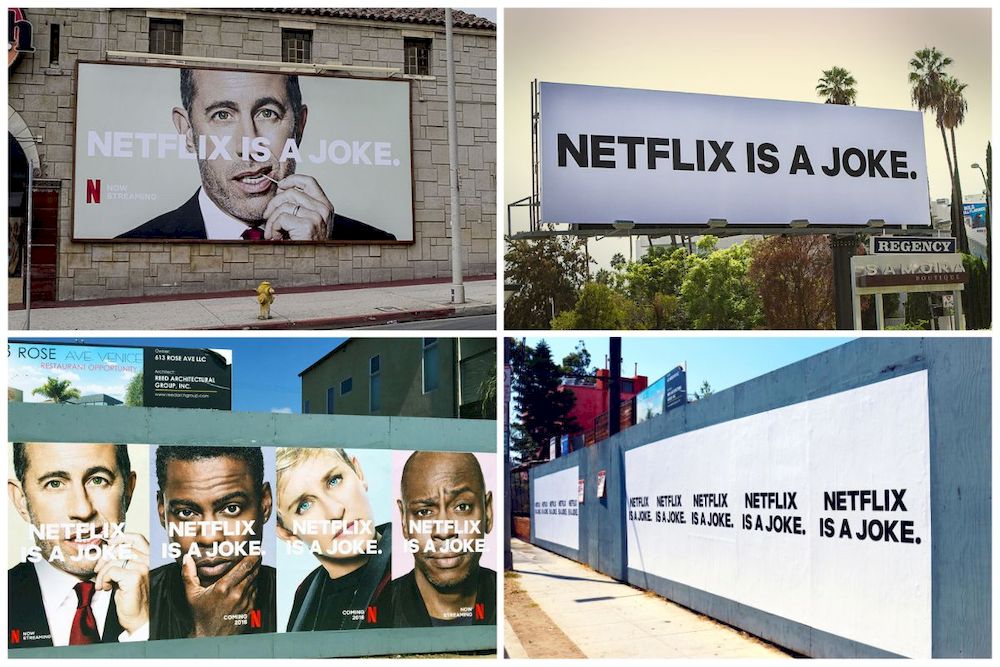 Creative OOH: Chiến dịch OOH “Netflix is a joke” của Netflix