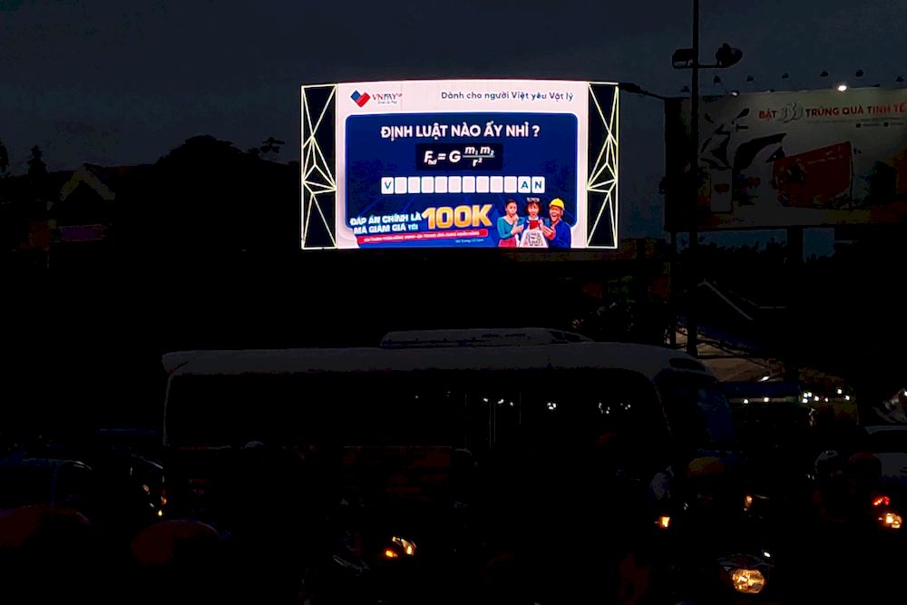 VNPAY-QR quảng cáo màn hình LED ngoài trời tại 126 Cách Mạng Tháng 8 (Quận 3, Hồ Chí Minh)