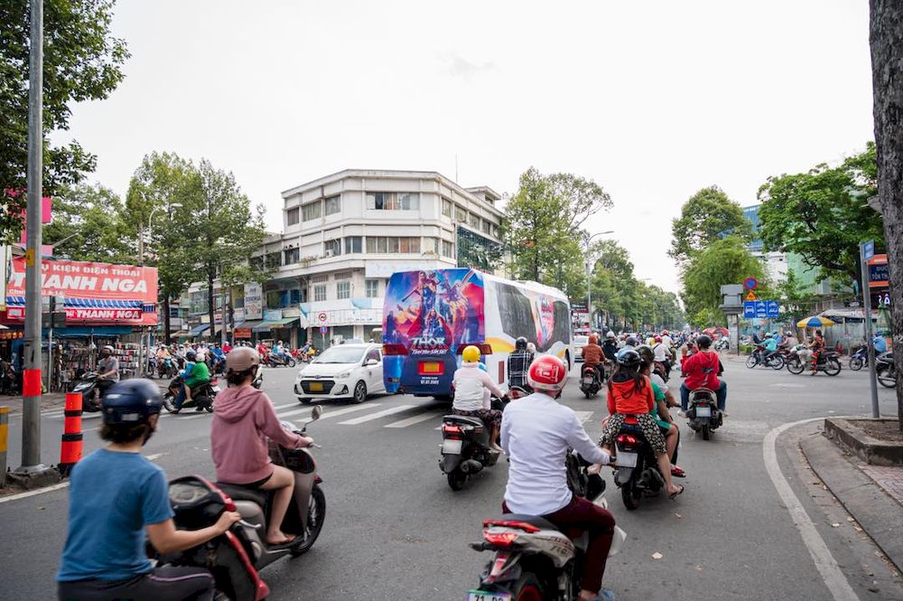 Chiến dịch quảng cáo ngoài trời sáng tạo của "Thor: Love and Thunder" tại Việt Nam