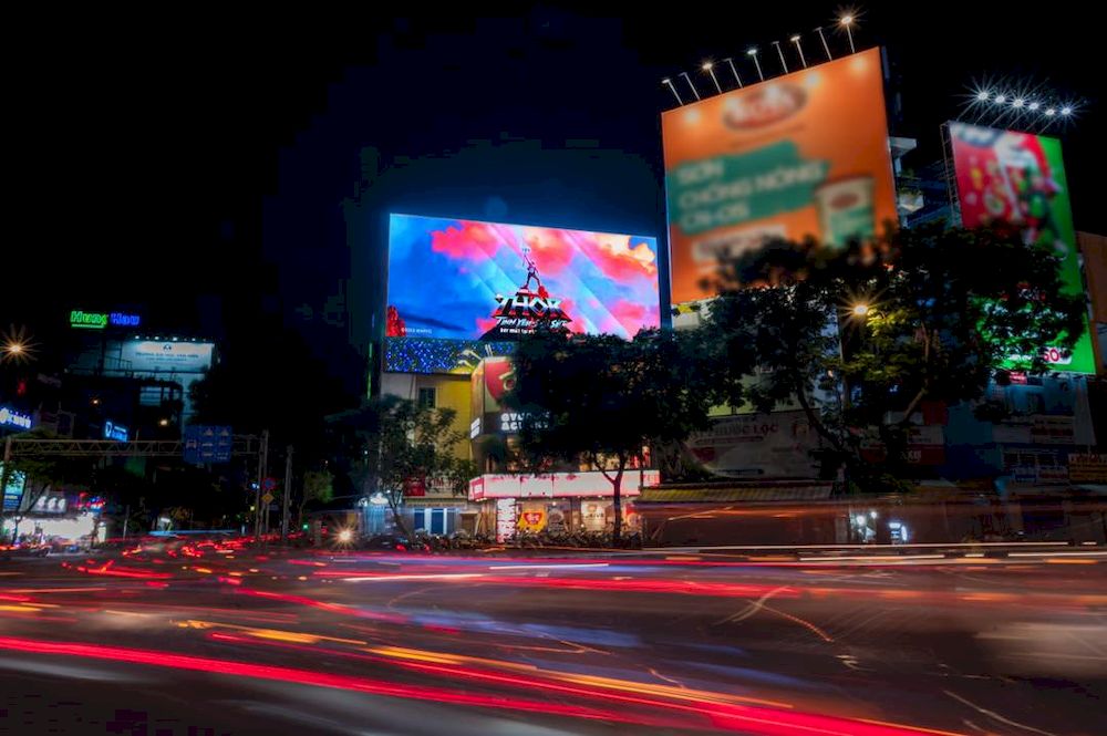 Chiến dịch quảng cáo ngoài trời sáng tạo của "Thor: Love and Thunder" tại Việt Nam