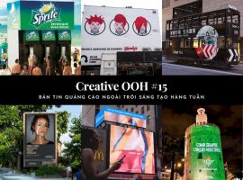 Creative OOH #15: Bản tin quảng cáo ngoài trời sáng tạo số 15