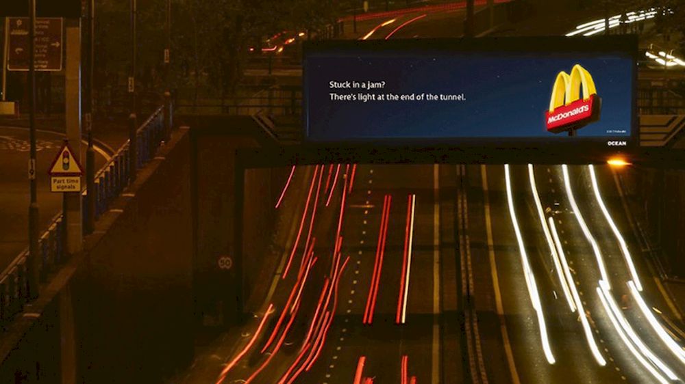 Chiến dịch quảng cáo ngoài trời “Traffic Busters” của McDonald’s