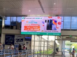 Hoàng Hà Mobile quảng cáo màn hình LED tại Sân bay Tân Sơn Nhất