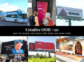 Creative OOH: Bản tin quảng cáo ngoài trời sáng tạo số 20