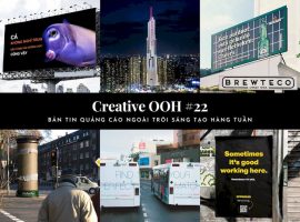 Creative OOH #22: Bản tin quảng cáo ngoài trời sáng tạo