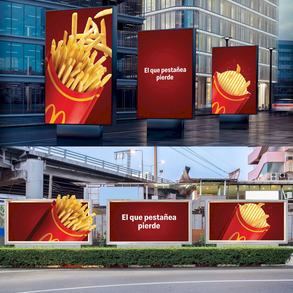 Creative OOH #23: Thông điệp dí dỏm từ bộ ba biển quảng cáo của McDonald’s