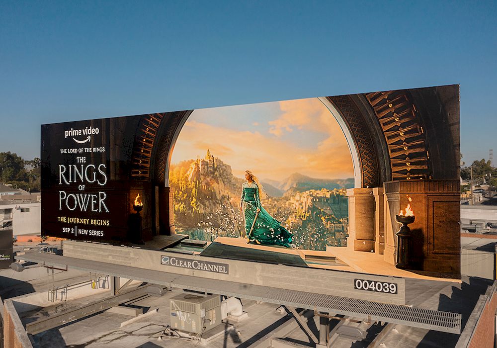 Chiến dịch OOH hoành tráng quảng bá “The Lord of the Rings: The Rings of Power”