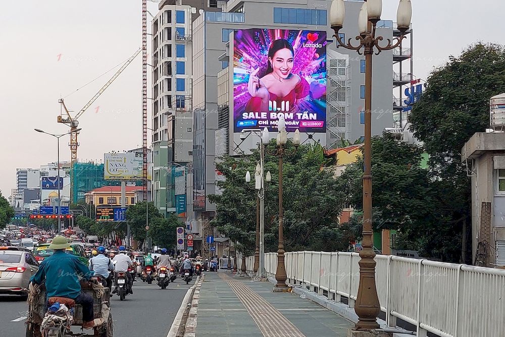 Màn hình LED quảng cáo ngoài trời tại 10 Nguyễn Văn Trỗi, Phú Nhuận, Hồ Chí Minh