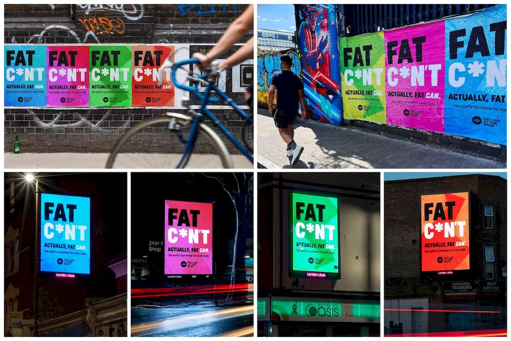 Chiến dịch OOH “Fat C*n't” kêu gọi ngưng “body shaming” người ngoại cỡ
