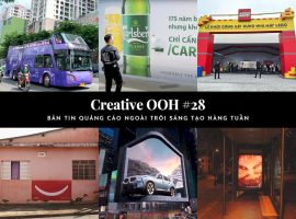 Creative OOH #28: Bản tin quảng cáo ngoài trời sáng tạo