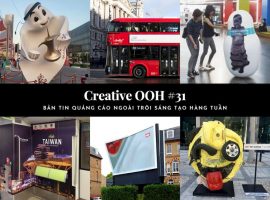 Creative OOH: Bản tin quảng cáo ngoài trời sáng tạo số 31