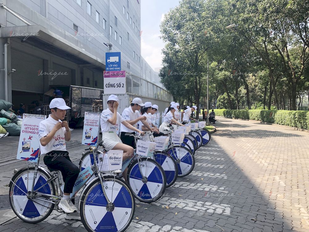 Roadshow xe đạp của KTO tại Hồ Chí Minh quảng bá điểm đến Gyeonggi-do