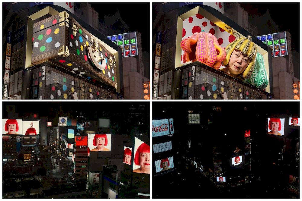 Creative OOH: Louis Vuitton “gây sốt” với tác phẩm quảng cáo Billboard LED 3D đầy sắc màu